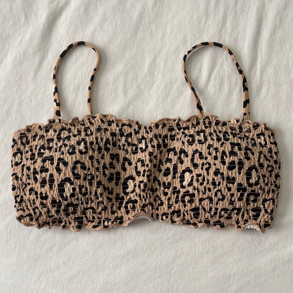 Leopard Hollister Bikini top